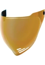 Szybka Bubbleshield do kasku Icon Domain lustrzana brązowa