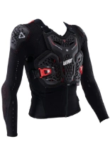 Zbroja dziecięca Leatt 4.5 Hybrid czarna