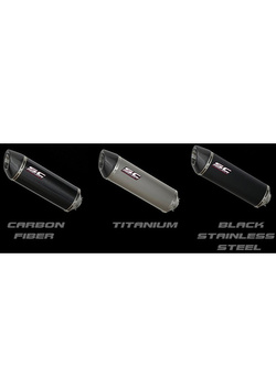 Tłumik owalny SC-Project do Kawasaki VERSYS 650 [07-11]