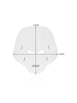 Szyba motocyklowa WRS Sport Honda CB 750 Hornet (23-24) przezroczysta