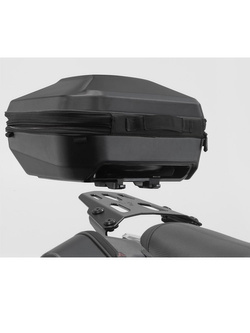 Zestaw: kufer centralny plastikowy + stelaż URBAN ABS SW-MOTECH Triumph Speed Triple 1050 S / RS (18-23) [poj.: 16-29l]