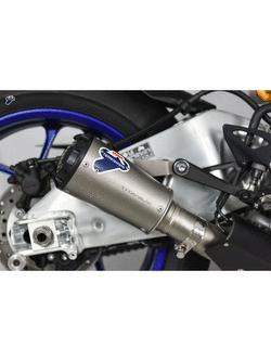 Tłumik Slip-On Termignoni GP2R - RHT tytan + rura łącząca do Yamaha YZF R1 1000 (15-20)