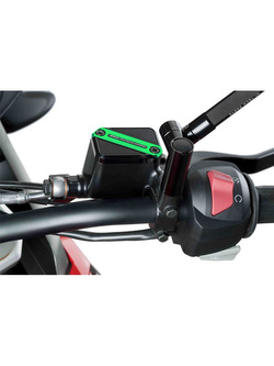 Pokrywa zbiorniczka płynu hamulcowego Puig Aprilia/BMW/KTM/Suzuki/Triumph (wybrane modele) zielona