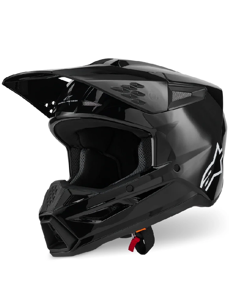 Kask enduro Alpinestars SM3 Solid czarny