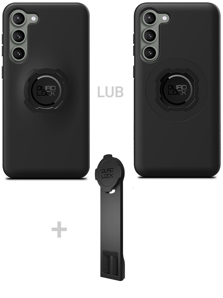 Zestaw: etui na telefon Samsung Galaxy S23+ + adapter do statywu Quad Lock