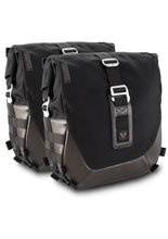 Zestaw sakw bocznych LEGEND GEAR LC2 ze stelażami SW-MOTECH Kawasaki Z 650 (16-)/ S (25-) [pojemność: 2 x 13,5 L] czarno-brązowych