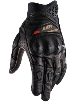 Rękawice motocyklowe Leatt X-Flow 8.5 Stealth Short czarno-szare