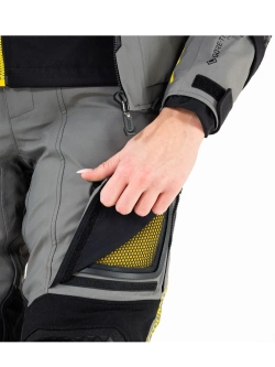 Spodnie motocyklowe damskie tekstylne Touratech Companero Rambler szare
