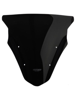 Szyba motocyklowa MRA oryginalny kształt "O" Kawasaki ER 6 F (12-16) czarna