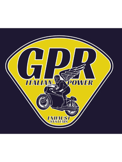 Podwójny tłumik G.P.R Deeptone Black Cafè Racer [Stainless Steel] - Suzuki GS 500 E / F [89-07]