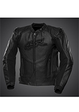 Kurtka motocyklowa skórzana 4SR Club Sport AR czarna