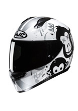 Kask integralny HJC C10 Geti czarno-srebrny