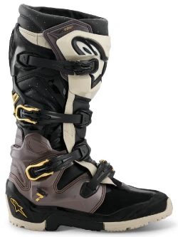 Buty enduro Alpinestars MX Tech 7 Drystar czarno-szaro-złote