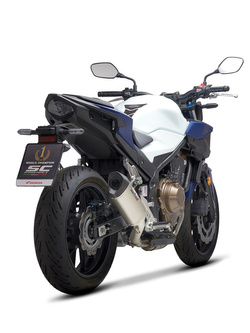 Tłumik motocyklowy SC-Project SC1-M Honda CBR 500 R (21-23) tytan
