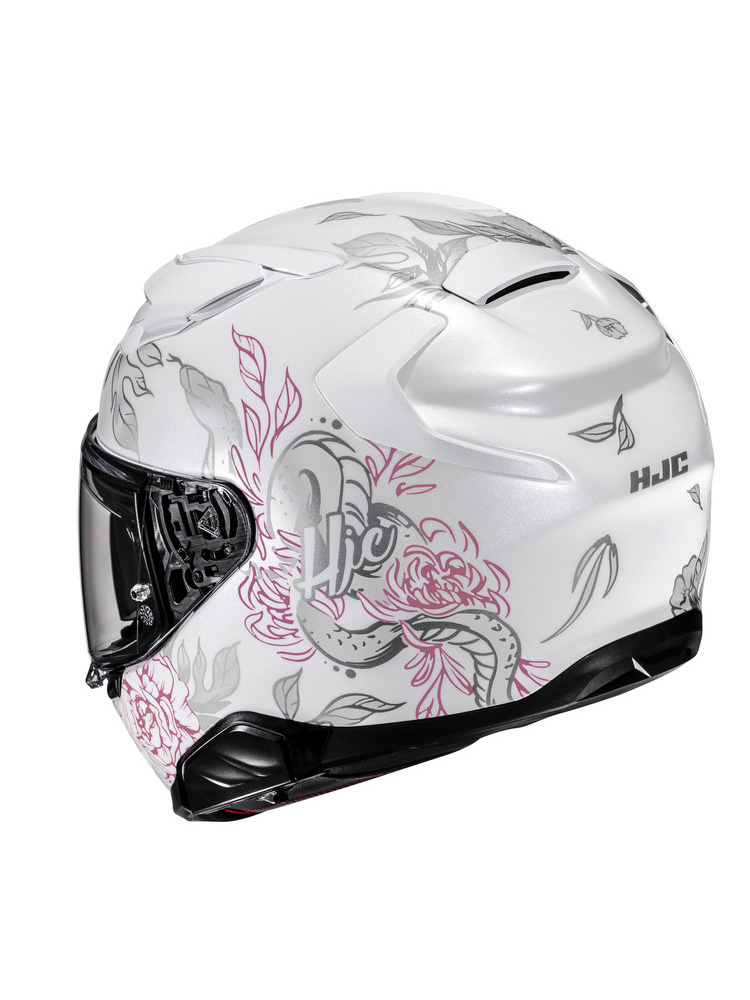 Kask integralny HJC F71 Eliz biało-różowy