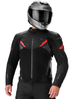 Kurtka motocyklowa tekstylna Shima STX Air G2 czarno-czerwona