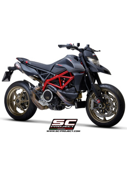 Podwójny tłumik SC-Project CR-T M2 Carbon - Ducati Hypermotard 950 / RVE / SP [19-21]