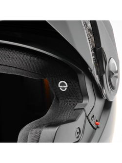 Zestaw: kask szczękowy Schuberth E2 czarny matowy + dedykowany interkom motocyklowy