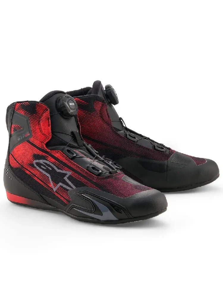 Buty motocyklowe Alpinestars Celer Superair czarno-szaro-czerwone