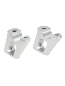 Podwyższenie kierownicy Hepco&Becker BMW K 1600 B/GT/GTL/Grand America (17-) [30 mm w górę, 25 mm w tył] srebrne