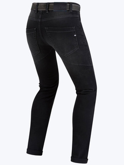 Jeansy motocyklowe PMJ CafeRacer czarne