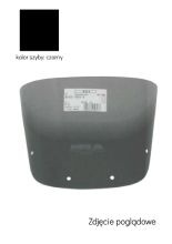 Szyba motocyklowa MRA oryginalny kształt "O" Kawasaki ZRX 1100 (97-01)/ 1200 R (01-19) czarna