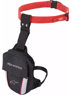 Saszetka na nogę Alpinestars Thigh Bag czarno-biało-czerwona
