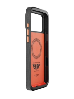 Etui Peak Design Mobile Gnar Case do smartfona Iphone 17 Pro Max czarno-pomarańczowe