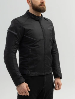 Kurtka motocyklowa tekstylna Broger Grid czarna