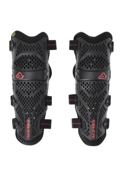 Nakolanniki motocyklowe Acerbis Impact Pro czarno-czerwone