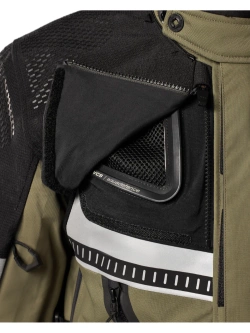 Kurtka motocyklowa tekstylna REV'IT! Dominator 3 GTX czarno-zielona