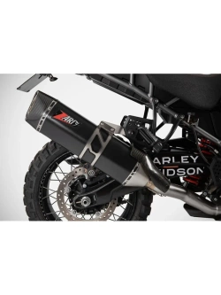 Tłumik motocyklowy Zard Slip-On Harley Davidson (wybrane modele) czarny