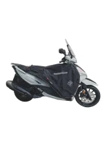 Pokrowiec na nogi Tucano Urbano Termoscud R210 Kymco Agility (Agility City) 300/350 (19-24) czarny