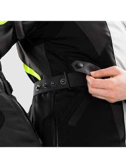 Kurtka motocyklowa damska tekstylna Rebelhorn Hiker IV czarno-szaro-żółta