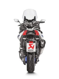 Pełny układ wydechowy Racing Line [Titanium + Carbon] Akrapović do Yamaha T-MAX [17-19]