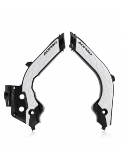 Osłony ramy Acerbis X-Grip Husqvarna/ GasGas (wybrane modele) biało-czarne