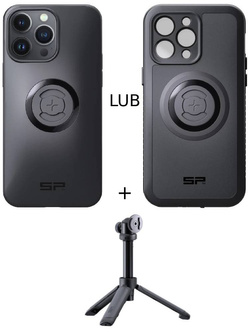 Zestaw: etui na telefon iPhone 14 Pro Max + statyw/selfie stick SPC+ SP Connect