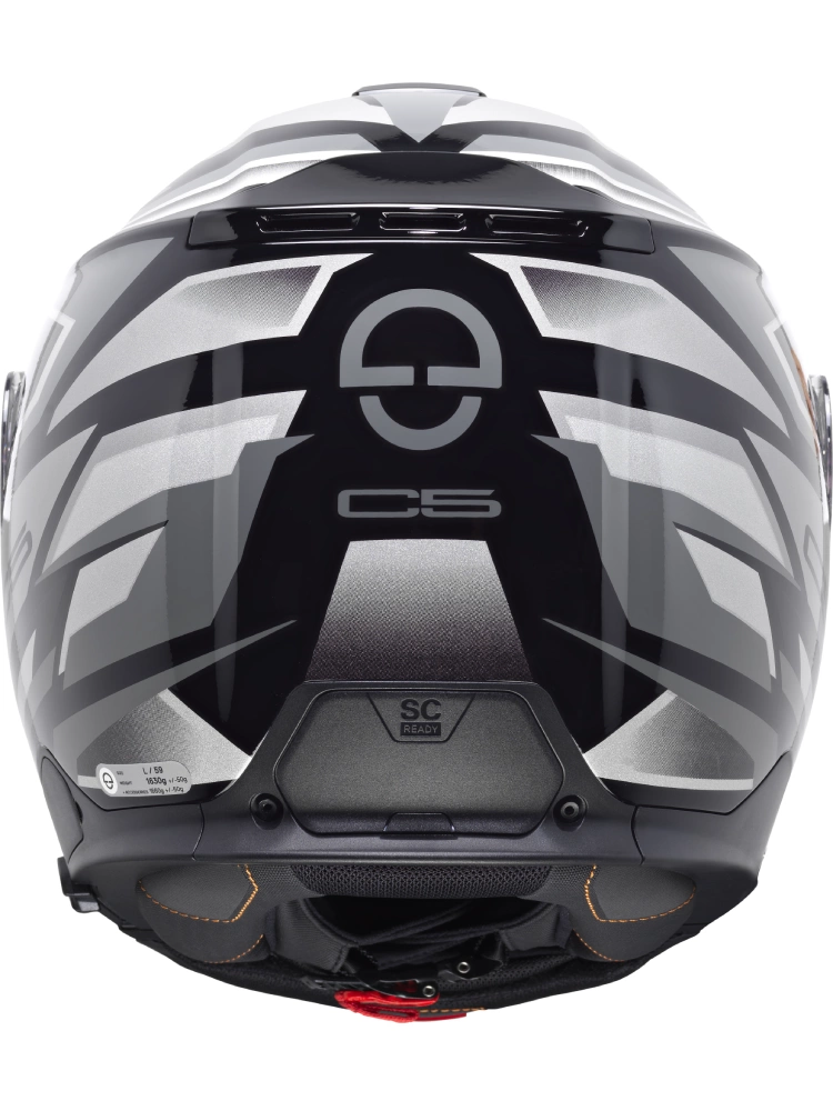 Kask szczękowy Schuberth C5 Zenith czarno-szary połysk