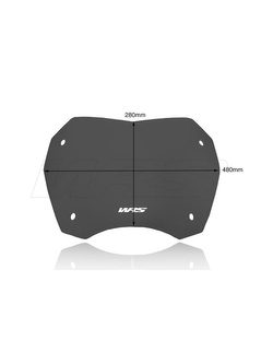 Szyba motocyklowa WRS Sport Honda SH 300 (15-21) mocno przyciemniana