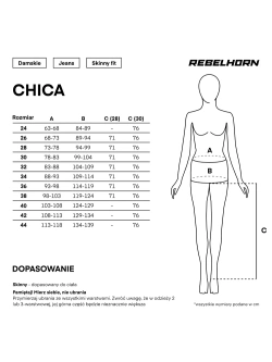 Legginsy motocyklowe damskie Rebelhorn Chica czarne