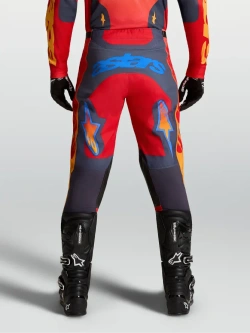 Spodnie cross Alpinestars MX Racer Hunt czerwono-szare