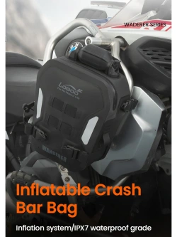 Torby na gmole Loboo Wanderer wodoodporne, pompowane [pojemność: 6l]