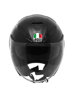 Kask otwarty AGV K-5 Jet Evo czarny matowy