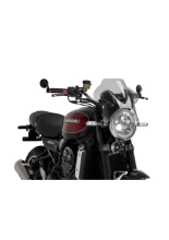 Szyba motocyklowa turystyczna PUIG Cockpit Kawasaki Z900 RS (18-)/ Z900 RS SE (22-) lekko przyciemniana