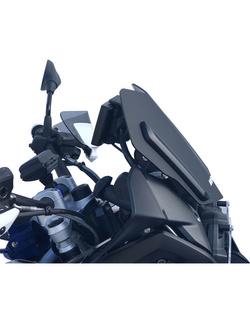 Szyba motocyklowa WRS Standard do BMW R 1200 GS/ ADV (13-18), R 1250 GS/ ADV (18-23) czarna matowa