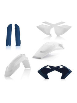 Pełny zestaw plastików Acerbis Husqvarna FE/ TE [17-19] granatowo-biały
