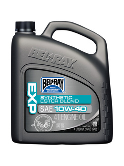 Olej półsyntetyczny Bel-Ray EXP Ester Blend 4T 10W-40 [poj.: 4l]