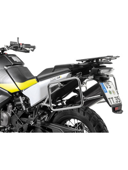 Stelaże kufrów bocznych Touratech Husqvarna Norden 901/ Expedition, KTM Adventure 890/ R, Adventure 790/ R srebrne