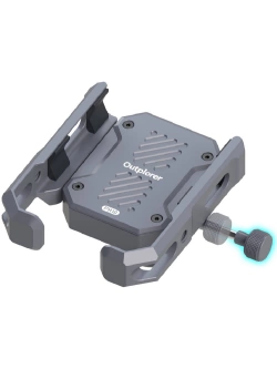 Uchwyt na telefon Outplorer P100-B regulowany z poduszką antywstrząsową [mocowany na lusterko]