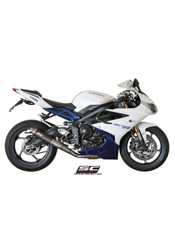 Tłumik GP M2 Slip-On SC-Project do Triumph DAYTONA 675 [13-16]